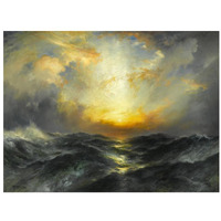 Sunset at Sea, 1906-Paper Art-32"x25"