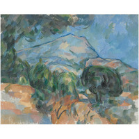 Mount Sainte-Victoire, c. 1904-Paper Art-32"x26"