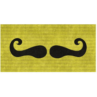 Mustache: Mustachio-Paper Art-50"x26"