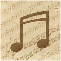 Music - Notes-Paper Art-42"x42"