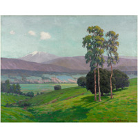 Early Spring, California, 1918-Paper Art-32"x25"