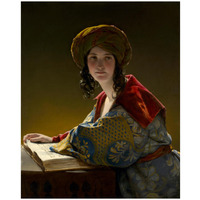 The Young Eastern Woman, 1838-Paper Art-20"x24"