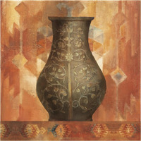 Vessel Still Life I -Paper Art-38"x38"
