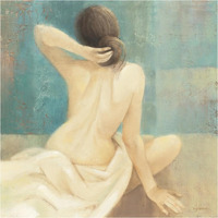 Thoughtfulness I Crop -Paper Art-38"x38"
