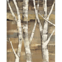 Wandering Through the Birches I -Paper Art-30"x37"