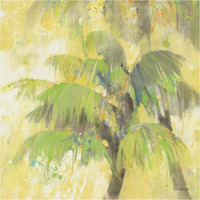 Breezy Palm II -Paper Art-38"x38"