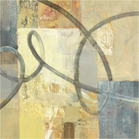 Ribbon Dance II -Paper Art-38"x38"