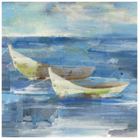 Mooring for the Day v.2 -Paper Art-26"x26"