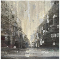 Silver City -Paper Art-42"x42"