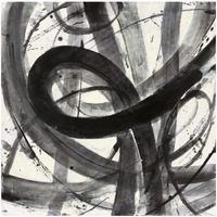 Roller Coaster I -Paper Art-32"x32"