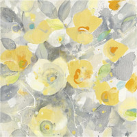 Buttercups II -Paper Art-38"x38"