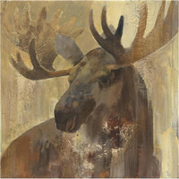 Into the Wild II -Paper Art-38"x38"