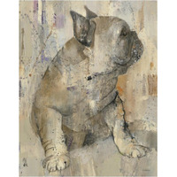 Duke -Paper Art-30"x37"