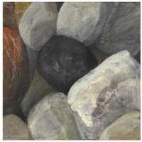 Black Rock -Paper Art-26"x26"