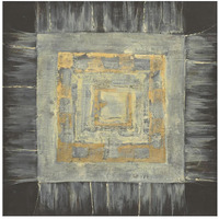 Gold Tapestry I -Paper Art-26"x26"