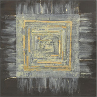 Gold Tapestry II -Paper Art-32"x32"