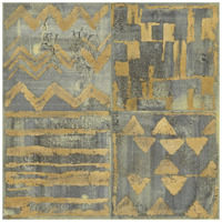 Gold Tapestry VII -Paper Art-20"x20"
