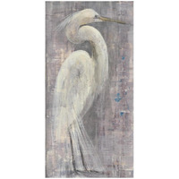 Coastal Egret I -Paper Art-26"x50"