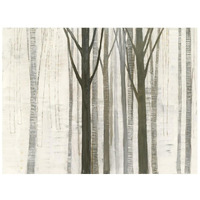 Down to the Woods on White -Paper Art-26"x20"