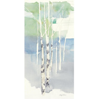 Aspens Panel I -Paper Art-38"x74"