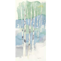 Aspens Panel II v.2 -Paper Art-14"x26"