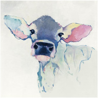 Bessie with Color -Paper Art-32"x32"