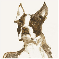 Ulysses Brown and Orange -Paper Art-42"x42"