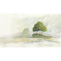 Lake Front II -Paper Art-24"x14.32"