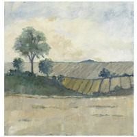 Fields Before the Storm -Paper Art-42"x42"