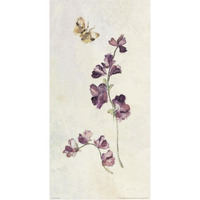 Wild Wallflowers I -Paper Art-20"x38"
