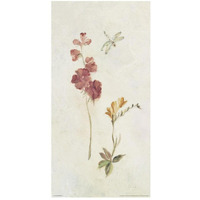 Wild Wallflowers II -Paper Art-14"x26"