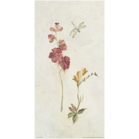 Wild Wallflowers II -Paper Art-32"x62"