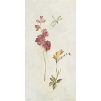 Wild Wallflowers II -Paper Art-38"x74"