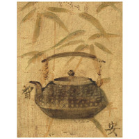Asian Teapot III -Paper Art-32"x42"