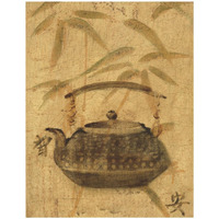 Asian Teapot III -Paper Art-38"x50"