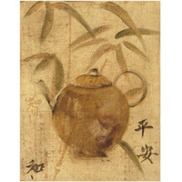 Asian Teapot IV -Paper Art-14"x18"