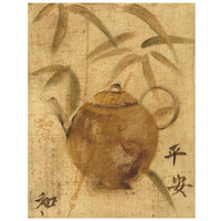 Asian Teapot IV -Paper Art-20"x26"