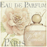 Fleurs and Parfum II -Paper Art-20"x20"