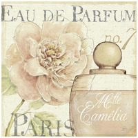 Fleurs and Parfum II -Paper Art-42"x42"
