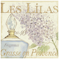 Fleurs Parfums IV -Paper Art-26"x26"