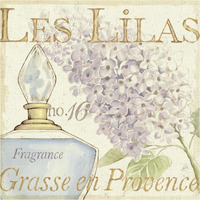 Fleurs Parfums IV -Paper Art-38"x38"