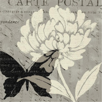 Natural Prints I -Paper Art-38"x38"