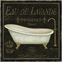 Bain de Luxe I -Paper Art-32"x32"