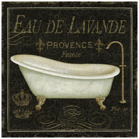 Bain de Luxe I -Paper Art-42"x42"