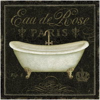 Bain de Luxe II -Paper Art-32"x32"