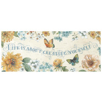 Butterfly Bloom IV -Paper Art-77"x32"