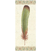Feather Tales VI -Paper Art-22"x52"