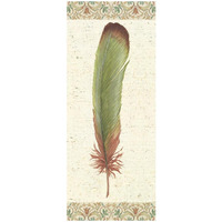Feather Tales VI -Paper Art-32"x77"