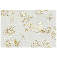 Golden Garden I -Paper Art-26"x18"