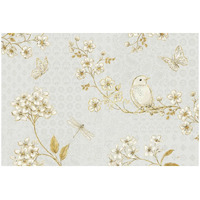 Golden Garden I -Paper Art-50"x34"